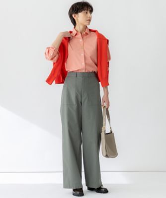 【ＣＬＡＳＳＹ．５月号掲載／洗える】ＣＡＮＣＬＩＮＩ　ベーシック　シャツ（ＢＬ２６ＧＭ０３１１）