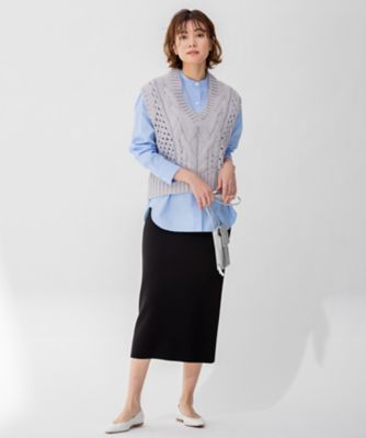 ＣＡＮＣＬＩＮＩ　　バンドカラー　シャツ（ＢＬ２６ＮＳ０３０４）