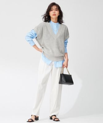 ＣＡＮＣＬＩＮＩ　　バンドカラー　シャツ（ＢＬ２６ＮＳ０３０４）
