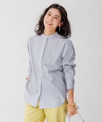 ＣＡＮＣＬＩＮＩ　　バンドカラー　シャツ（ＢＬ２６ＮＳ０３０４）