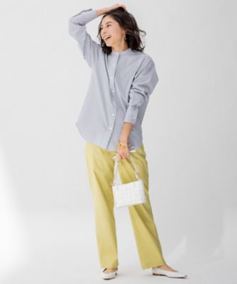 ＣＡＮＣＬＩＮＩ　　バンドカラー　シャツ（ＢＬ２６ＮＳ０３０４）