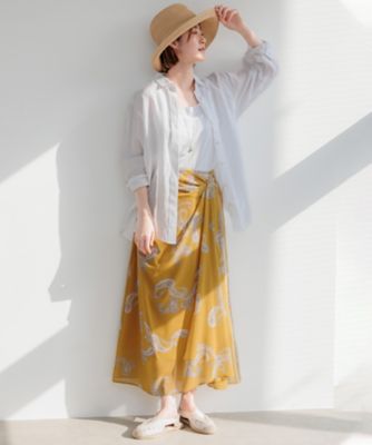【Ｏｇｇｉ８月号掲載／洗える】ＬＩＢＥＣＯ　ベーシック　シャツ（ＢＬ２７ＣＭ０５０９）
