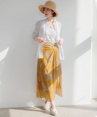 【Ｏｇｇｉ８月号掲載／洗える】ＬＩＢＥＣＯ　ベーシック　シャツ（ＢＬ２７ＣＭ０５０９）