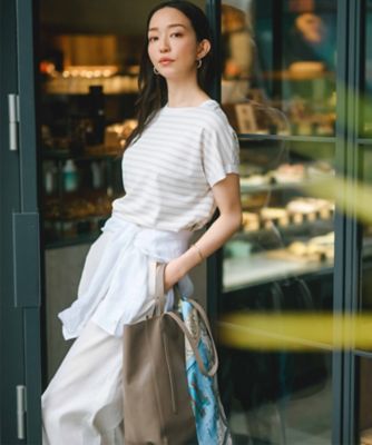 【Ｏｇｇｉ８月号掲載／洗える】ＬＩＢＥＣＯ　ベーシック　シャツ（ＢＬ２７ＣＭ０５０９）