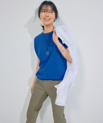 【ＣＬＡＳＳＹ．　９月号掲載／ＷＥＢ限定カラーあり】ＬＩＢＥＣＯ　ベーシック　シャツ（ＢＬ２７ＳＭ０５０６）