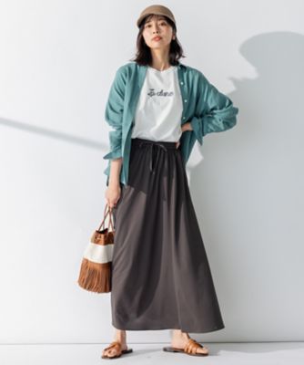 【ＣＬＡＳＳＹ．　９月号掲載／ＷＥＢ限定カラーあり】ＬＩＢＥＣＯ　ベーシック　シャツ（ＢＬ２７ＳＭ０５０６）