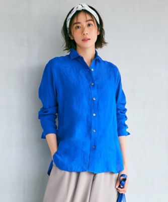 【ＣＬＡＳＳＹ．　９月号掲載／ＷＥＢ限定カラーあり】ＬＩＢＥＣＯ　ベーシック　シャツ（ＢＬ２７ＳＭ０５０６）