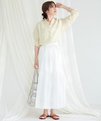 【ＣＬＡＳＳＹ．　９月号掲載／ＷＥＢ限定カラーあり】ＬＩＢＥＣＯ　ベーシック　シャツ（ＢＬ２７ＳＭ０５０６）