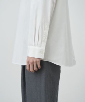 SUVIN BROAD ｜ バンドカラーシャツ － UNISEX