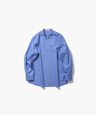 SUVIN BROAD ｜ バンドカラーシャツ － UNISEX