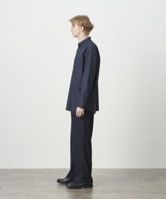 SUVIN BROAD ｜ バンドカラーシャツ － UNISEX