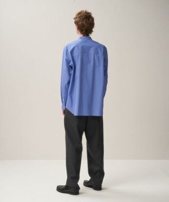 ＳＵＶＩＮ　ＢＲＯＡＤ　｜　バンドカラーシャツ　－　ＵＮＩＳＥＸ（ＢＬＡＧＣＷ０００３）