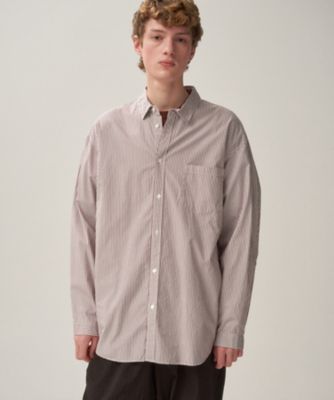 SUVIN BROAD ｜ ウォッシュドシャツ － UNISEX