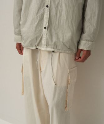 HAND DYED NYLON ｜ シャツジャケット － UNISEX