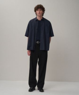 SUVIN BROAD ｜ ウォッシュハーフスリーブシャツ