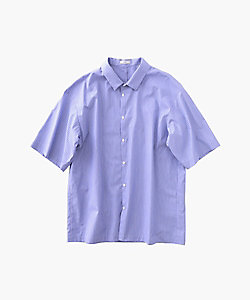 ATON(Women)/エイトン ＳＵＶＩＮ　ＢＲＯＡＤ　｜　オーバーサイズシャツ　－　ＵＮＩＳＥＸ（ＢＬＡＧＮＭ０４００）
