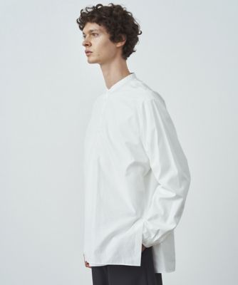 ＳＵＶＩＮ　ＢＲＯＡＤ　｜　バンドカラーシャツ　－　ＵＮＩＳＥＸ（ＢＬＡＧＳＭ０００２）