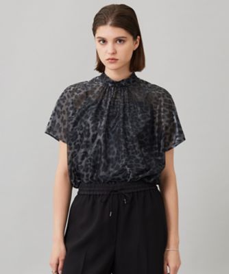 ＜ICB L (Women/大きいサイズ)＞【洗える】シアーカールマイヤー　ブラウス（ＢＬＣＭＧＡ０２０６）