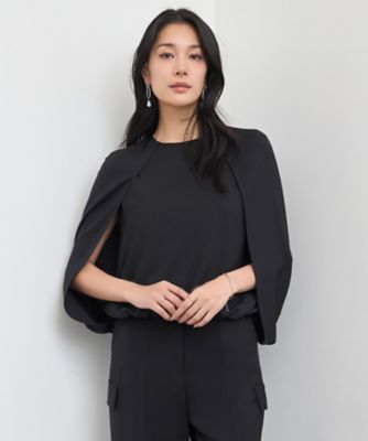 ＜ICB L (Women/大きいサイズ)＞【接触冷感・ＵＶケア・吸水速乾・防シワ・洗える】　ドレープツイル　ブラウス（ＢＬＣＭＧＭ０４１０）