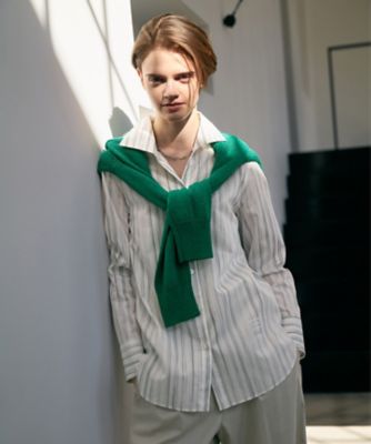 ＜ICB L (Women/大きいサイズ)＞【３０ｔｈ　ＡＮＮＩＶＥＲＳＡＲＹ】　ＭＩＬＡＮＯシャツ（ＢＬＣＭＬＭ０３３０）