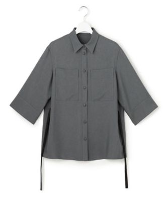 WEB＆一部店舗限定】SerikaWorsted シャツブラウス 