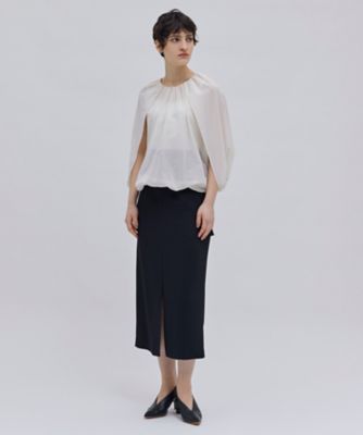 【洗える・Ｏｇｇｉ　９月号掲載】ＢＡＣ　／　バルーンシルエットブラウス（ＢＬＣＷＣＡ０００７）