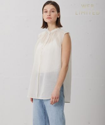 ＜BEIGE， (Women)＞【ＷＥＢ限定】ＯＤＩＬＯＮ　／　シアーブラウス（ＢＬＣＷＣＭ０５４０）