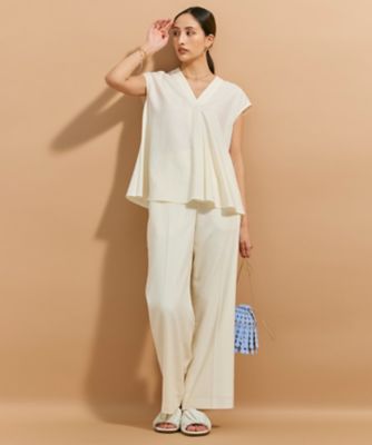 新品　Cygenペプラムブラウス Marie ホワイト M Cygne ペプラムブラウス Marie ホワイト