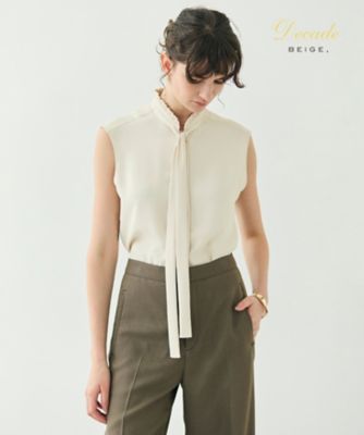＜BEIGE， (Women)＞【洗える】ＥＶＡ　／　ボウタイブラウス（ＢＬＣＷＣＳ０７８４）
