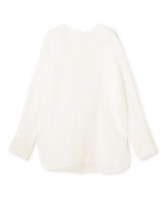 ＥＲＩＣＡ　／　シルクシースルークルーネックブラウス（ＢＬＣＷＣＷ０６０３）