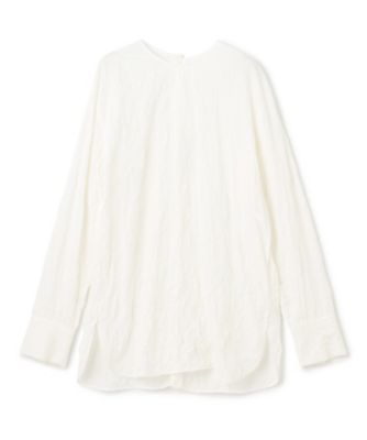 【洗える・ＧＩＳＥＬｅ　４月号掲載】ＡＳＴＩＬＢＥ　／　コットンジャージークルーネックブラウス（ＢＬＣＷＣＷ０６０４）
