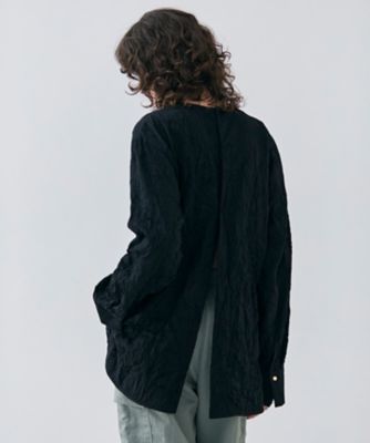 【洗える・ＧＩＳＥＬｅ　４月号掲載】ＡＳＴＩＬＢＥ　／　コットンジャージークルーネックブラウス（ＢＬＣＷＣＷ０６０４）