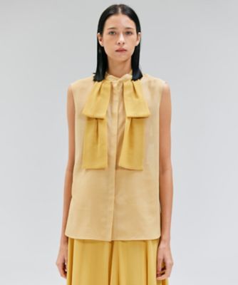 BEIGE，ベイジ　ボウタイシアーブラウス サラサラとろみブラウスシャツ洗える BEIGE，ベイジ ボウタイシアーブラウス サラサラとろみブラウス