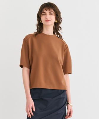 【SALE】BEIGE， (Women)/ベイジ ALTHEA/ダンボールジャージーバックスリットブラウス(BLCWGM0507) 035_コゲチャ トップス【三越伊勢丹/公式】