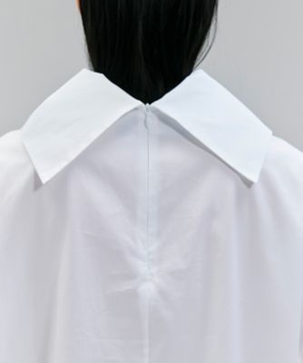 美品 ★ベイジ◎PERRY /コットンロールカラープルオーバーブラウス　2(S) 洗える】PERRY / コットンロールカラープルオーバーブラウス / BEIGE