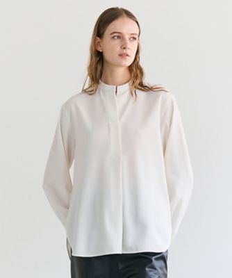 ＜BEIGE， (Women)＞【セットアップ対応】ＳＰＨＥＮＥ　／　スタンドカラープルオーバーブラウス（ＢＬＣＷＬＳ０１０３）