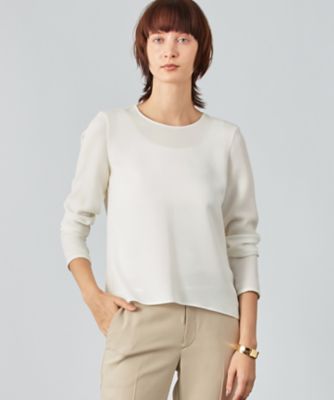 ＜BEIGE， (Women)＞ＳＨＥＬＢＹ　／　ロングスリーブブラウス（ＢＬＣＷＮＳ０７６０）