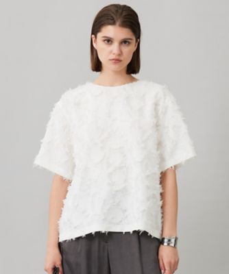 ＜ICB (Women)＞【洗える】　ヘアリーシアージャカード　ブラウス（ＢＬＣＹＧＡ０２０５）