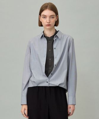 ＜ICB (Women)＞【洗える】レイヤードシャーティング　（ＢＬＣＹＧＷ０３１８）