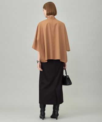 洗える】T／Wブロード ボウタイブラウス（BLCYGW0414