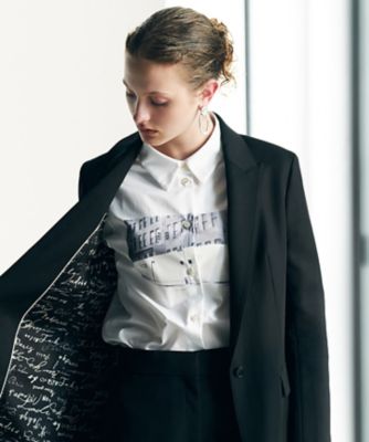 ＜ICB (Women)＞【３０ｔｈ　ＡＮＮＩＶＥＲＳＡＲＹ】Ｎｅｗ　Ｙｏｒｋフォトプリント　シャツ（ＢＬＣＹＧＷ０４３０）