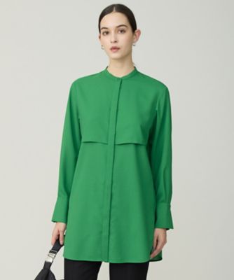 アルタニカツイル バンドカラーブラウス（BLCYGW0604