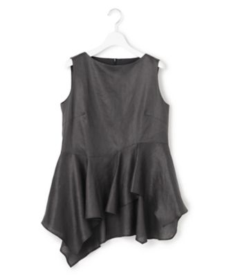 ＜esteta (Women)＞【エステータ】チンツリネン　ペプラム　ブラウス（ＢＬＨ８ＬＭ０９４２）