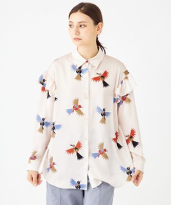Paul Smith スワロウズプリント ブラウス Paul Smith スワロウズプリント ブラウス