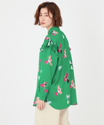 Paul Smith スワロウズプリント ブラウス Paul Smith スワロウズプリント ブラウス