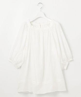 【ＳＬＯＷ／一部店舗限定】コットンローンウェーブ　ブラウス（ＢＬＳ１ＣＭ０９６２）