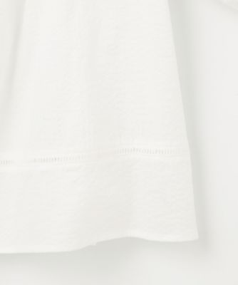 【ＳＬＯＷ／一部店舗限定】コットンローンウェーブ　ブラウス（ＢＬＳ１ＣＭ０９６２）