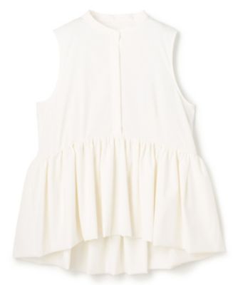 ＜uncrave (Women)＞クールタッチカラータイプライター　ペプラムブラウス（ＢＬＵＶＬＳ０４０２）