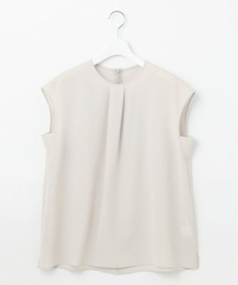 ＜自由区 (Women)＞【セットアップ対応・ＵＶカット・接触冷感・洗える】ライトストレッチ　ブラウス（ＢＬＷＭＣＭ０４０２）