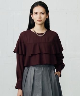 カタログ掲載】TWハイツイストビエラフリル ブラウス